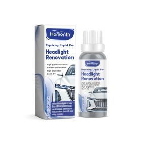Homonth Car Headlight Fluid Headlight Care Dust Removal Brightening Cleaning Decontamination Polishing Refurbishing Cleaner