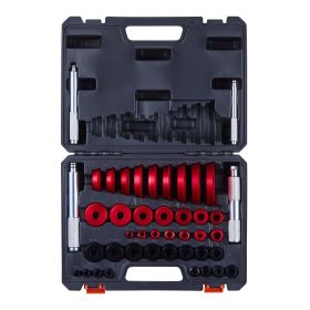 Bearing Press Kit, 43 Pcs, Bearing Race and Seal Driver Set with 39 Bushings & Handle Shafts, Bushing Driver Tool Set
