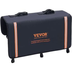 Tailgate Bike Pad, 33" Truck Tailgate Pad Carry 2 Mountain Bikes, Tailgate Protection Pad with Reflective Strips and Tool Pocket