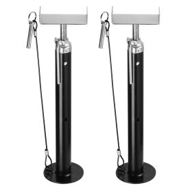 RV Slide Out Support Jacks, 5000 lbs Capacity Each Slide Out Stabilizer, Adjusts from 20"-48" Camper Slide Out Support Jacks