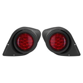 Golf Cart Light Kit, 12 Volt, Street Legal LED Headlight and Taillight Kit with Wiring Harness, Turn Signals, Hazard Light, Switch Horn, Brake Pa (Street Legal: Yes, Golf Cart Model: Yamaha G29)