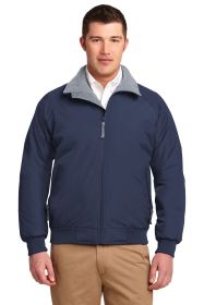 Port Authority Tall Challenger Jacket TLJ754 (Color: True Navy/ Grey Heather, size: 3XLT)