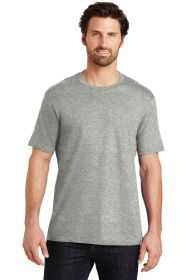 District Perfect Weight Tee DT104 (Color: Heathered Steel, size: 2XL)