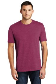 District Perfect Weight Tee DT104 (Color: Heathered Loganberry, size: 2XL)