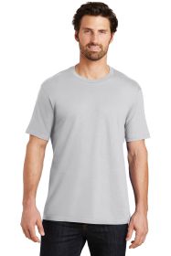 District Perfect Weight Tee DT104 (Color: Silver, size: XS)
