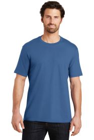 District Perfect Weight Tee DT104 (Color: Maritime Blue, size: XS)
