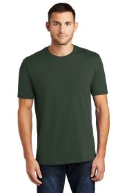 District Perfect Weight Tee DT104 (Color: Forest Green, size: 4XL)