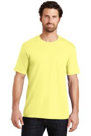 District Perfect Weight Tee DT104 (Color: Yellow, size: 2XL)