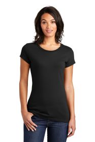 District Women's Fitted Very Important Tee DT6001 (Color: Black, size: XXL)