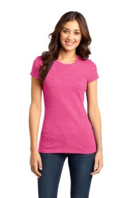 District Women's Fitted Very Important Tee DT6001 (Color: Fuchsia Frost, size: 3XL)