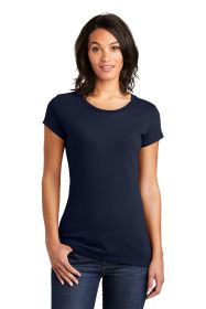 District Women's Fitted Very Important Tee DT6001 (Color: New Navy, size: S)