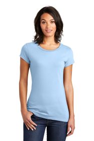 District Women's Fitted Very Important Tee DT6001 (Color: Ice Blue, size: XL)