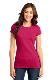 District Women's Fitted Very Important Tee DT6001 (Color: Watermelon, size: 3XL)
